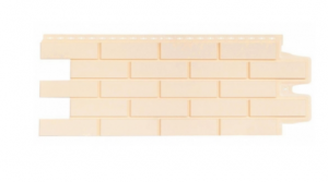 Фасадная панель Grand Line клинкерный кирпич стандарт Бежевый